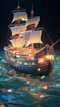 A_ship_filled_with_gold