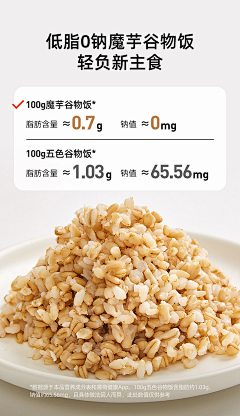 RGyXqooJ采集到魔芋米饭