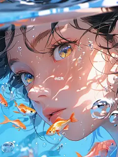 Niji5-Default头像狂喜｜女生版眼中一片海
