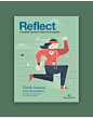Editorial - Collection 2 : A collection of editorial illustrations for a range of publications including IBM, Delta Sky and Reflect Magazines.