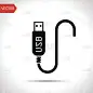 USB接口图标-花瓣网