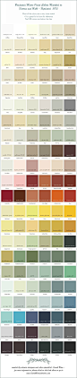 Benjamin Moore Paint Colors Matched to Farrow and Ball. With the exception of only a few the colors are very close.: 