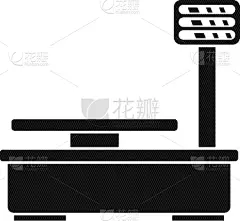 现代,秤,时尚,极简构图,计算机图标,分离着色,天秤座,商务,决定