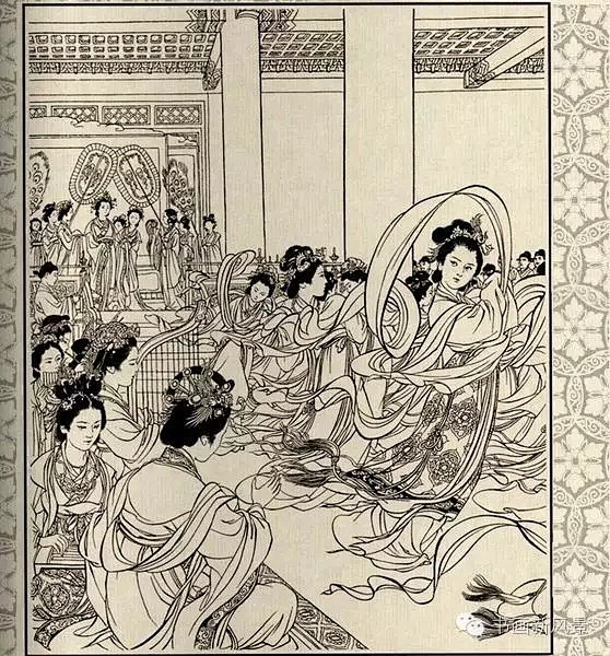 连环画《武则天故事》—大师刘继卣白描佳作_手机搜狐网