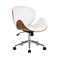 Wing Spec Office Chair in White | dotandbo.com