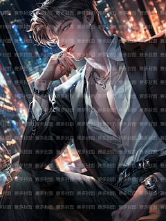 赛多封面设计工作室采集到版权-男频都市男【授权QQ3324352440】