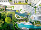 曼谷“氧气公园”公寓景观Ideo O2 Park by Redland-scape – mooool木藕设计网