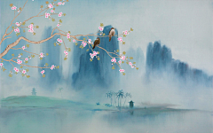 高端壁画图册采集到中式花鸟