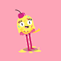 Baskin Robbins - Design\Animation : - This is a collection of some elements and explorations I created as designer and animator for the Baskin Robbins campaign , during the pitch and the production phases . I really enjoyed  jump from 2d and 3D , working 