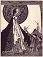 爱伦坡的故事 1919   插画艺术家 Harry Clarke