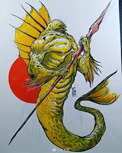马克笔异形生物

人物插画设计师
LaGonza

分享@美术匠