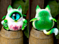 Sakura Baby Cyclops Dragon Kitty | by RikkiStar