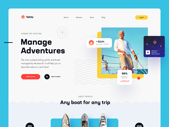 Yahtz website