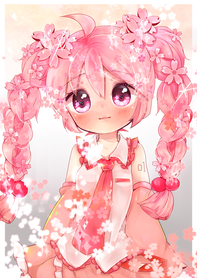 樱miku初音二次元q版