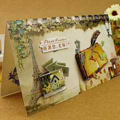【亿梦旗舰店】教师节贺卡立体老师节贺卡教师节卡片带信封一套装八张9.9元