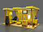 DANCOW Life ready lounge  : dancow life ready booth design 