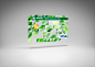 CREDIT CARDS FOR WBK BANK : Project of the line of cards for Polish Bank WBK. Project was starting in a competition of the bank.The element connecting design of all the cards is a graphic pattern, which is the same yet appears in different colours, and it