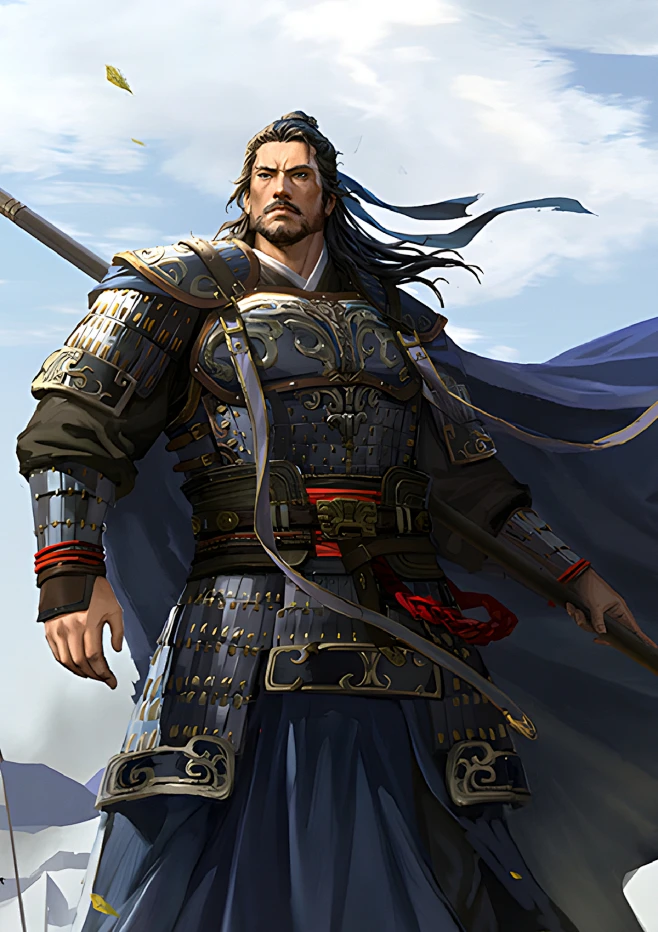 男武将 武将 三国-花瓣网