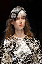 Dolce & Gabbana Fall 2016 Ready-to-Wear Fashion Show Details - Vogue : See detail photos for Dolce & Gabbana Fall 2016 Ready-to-Wear collection.