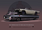 GAZ-14 GP "Imperial Hauler" custom project, Andrey Tkachenko : illustration, concept art