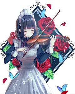 优雅地演奏。小提琴插画集 : 小提琴除了音色优美，还有高雅的质感与外型，是非常有魅力的乐器。在插画中，角色们演奏小提琴时的优雅姿态，让人不禁想像所演奏出的音色是多么动听。今天为大家带来小提琴插画特辑。快来看看吧。