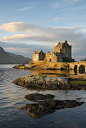 Eilean Donan Castle - Scotland; At the confluence of Loch Duich, Loch Long and Loch Alsh .