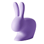 stefano giovannoni’s rabbit chair uses a playful silhouette | Designboom Shop : The ‘Rabbit Chair’ is the last creation that came out of Stefano Giovannoni’s magic hat, rounding out a family of products that has a strong communicative media power. The ide