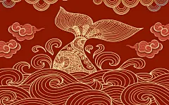 国潮中国风背景
