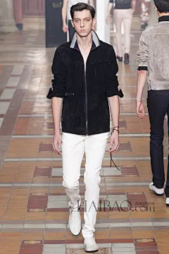 更具生活化的时髦男装！浪凡 (Lanvin) 2015春夏男装秀，海报时尚网带你亲临2015春夏巴黎男装周_第6页_Lanvin
