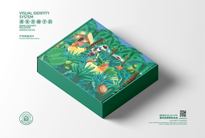 原生态椰子鸡品牌设计X壹邦品牌策划设计（...