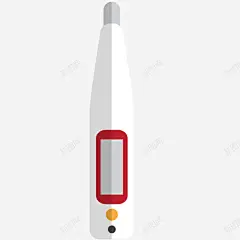 白色体温计插画矢量图 免费下载 页面网页 平面电商 创意素材