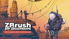 Zbrush教程 Zbrush概念艺术插画大师级制作视频教程 Zbrush For Illustrators  灵感中国社区 www.lingganchina.com