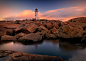 NOVA SCOTIA, PEGGYS COVE LIGHTHOUSE-27256