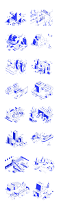 Travel & Transportation Isometric Illustrations | DrawKit