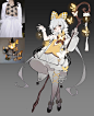 an anime character is dressed in white and holding a wand with yellow flowers on it