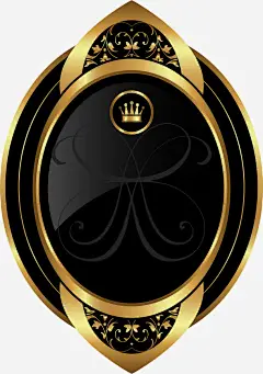 手绘金色藤蔓皇冠_新图网 https://ixintu.com 手绘藤蔓 光晕 椭圆 金色藤蔓 唯美 金色皇冠