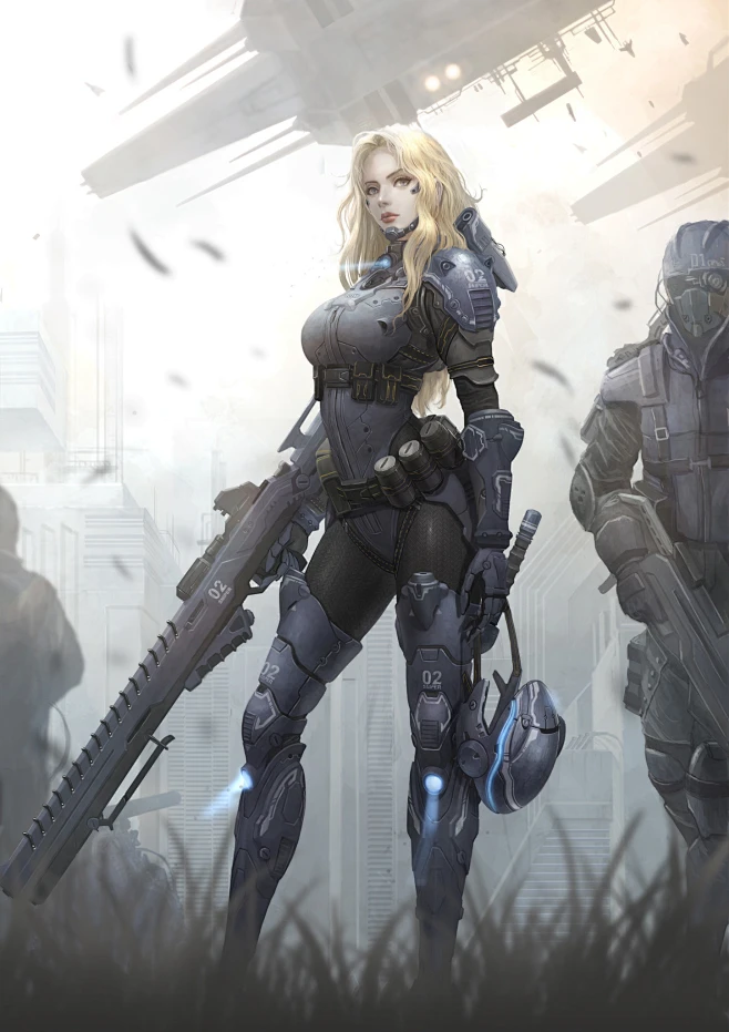 Sniper_Female & Exhibition in NDC, Yoon LEE : Sniper_Female_SF ...