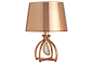 Agate Accent Lamp, Rose Gold