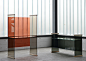 #2014 米兰# 法国设计师Roman和Erwan Bouroullec 发布了一组新的玻璃设计家具，这组设计是为意大利品牌Glas Italia所设计的。
