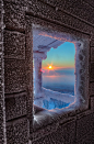 Frosty sunrise - Lapland, Finland  <br/>冷冰冰的日出-拉普兰，芬兰