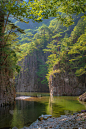 沟壑,国内著名景点,旅途,著名自然景观,纯净,清新,枝繁叶茂,著名景点,本州岛中国地区,河流