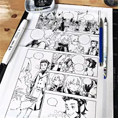 #COOLACG精选图库##漫画##手绘#
分享：画师『tsulala』的手绘漫画作品 ​​​​