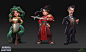 Heroes of History - Hero Illustrations