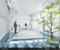 现代城市建设科技展厅数字展馆3d模型效果图