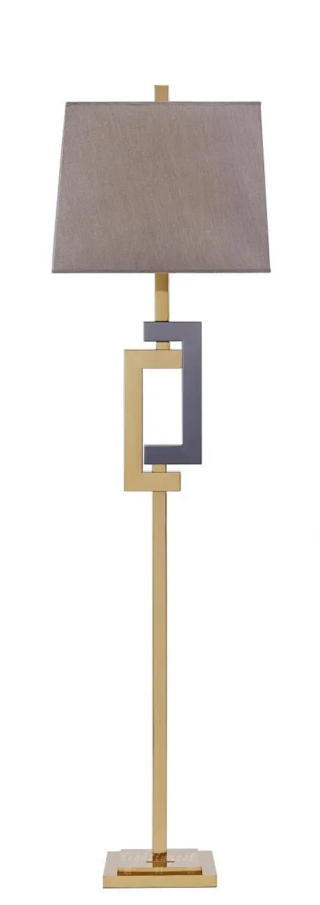 【最灯饰】9月新品设计师现代后现代客厅不锈钢布罩时尚落地灯