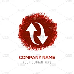 红色,水彩画,圆形,侧面视角,光标,两个物体,白色,创造力,分离着色,溅