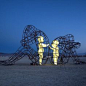 Alexandr Milov Sculpture From Burning Man 2015 Addresses The Painful Truth About Human Relationships