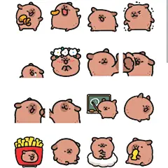 卡皮巴拉动态表情包。拿图方式→关注微信公众号：存鸭，去当期取 - 抖音