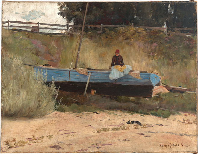 Tom_Roberts_-_Boat_o...