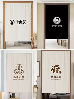 门帘/窗布 】设计-花瓣网|陪你做生活的设计师 | 半帘免打孔隔断帘定制-tmall.com天猫